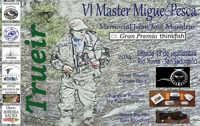 Cartel Master Miguelpesca 2014.