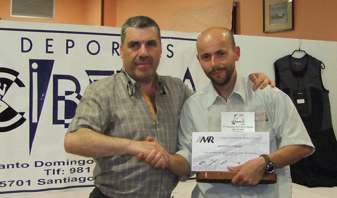 Imagen de la entrega de premios del concurso Cibeira.